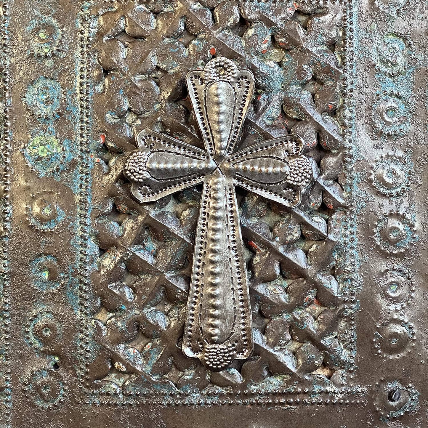 3" x 4.75" Haitian Metal Cross, $3.15 ea. set/3, Fair Trade
