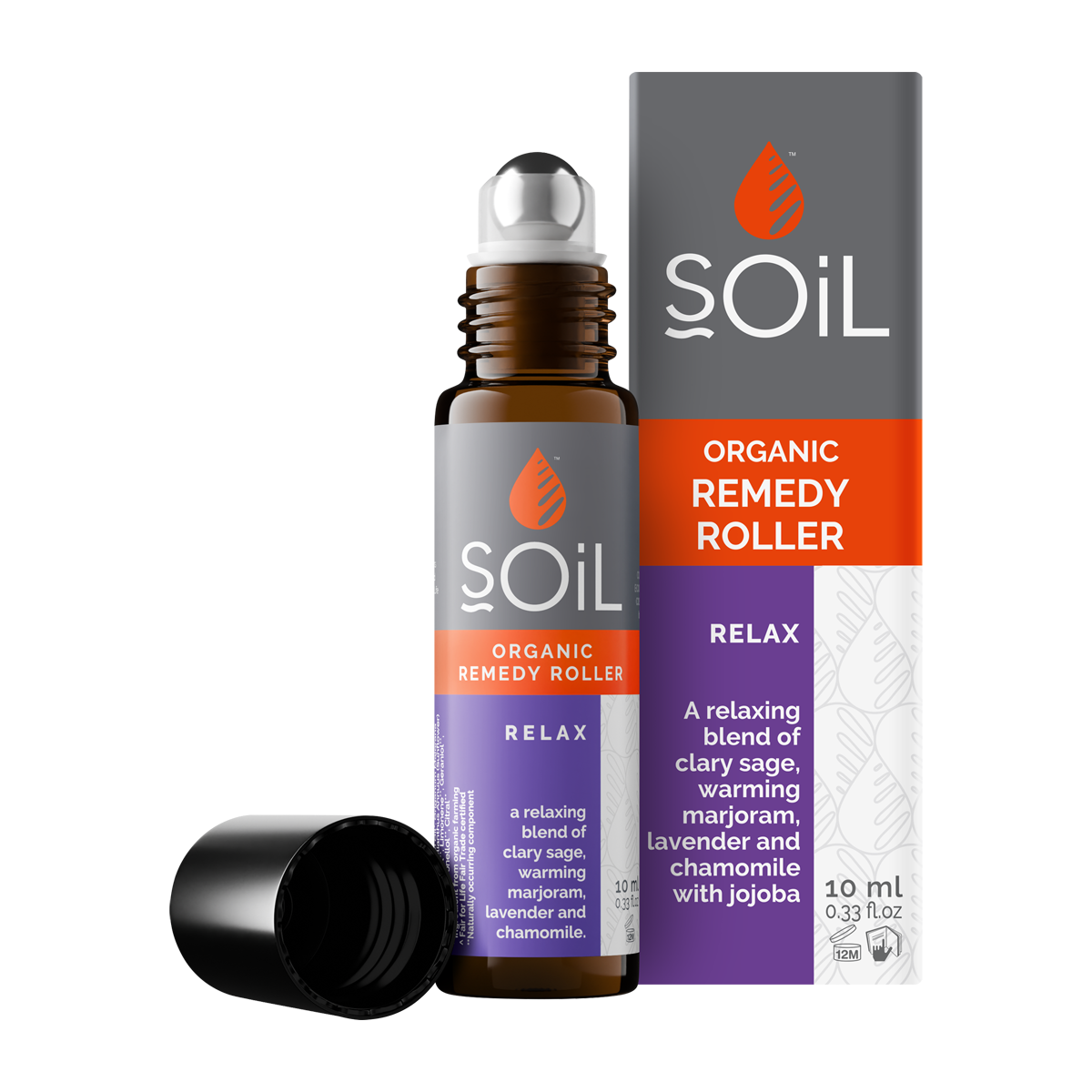 Relax - Organic Remedy Roller 10ml