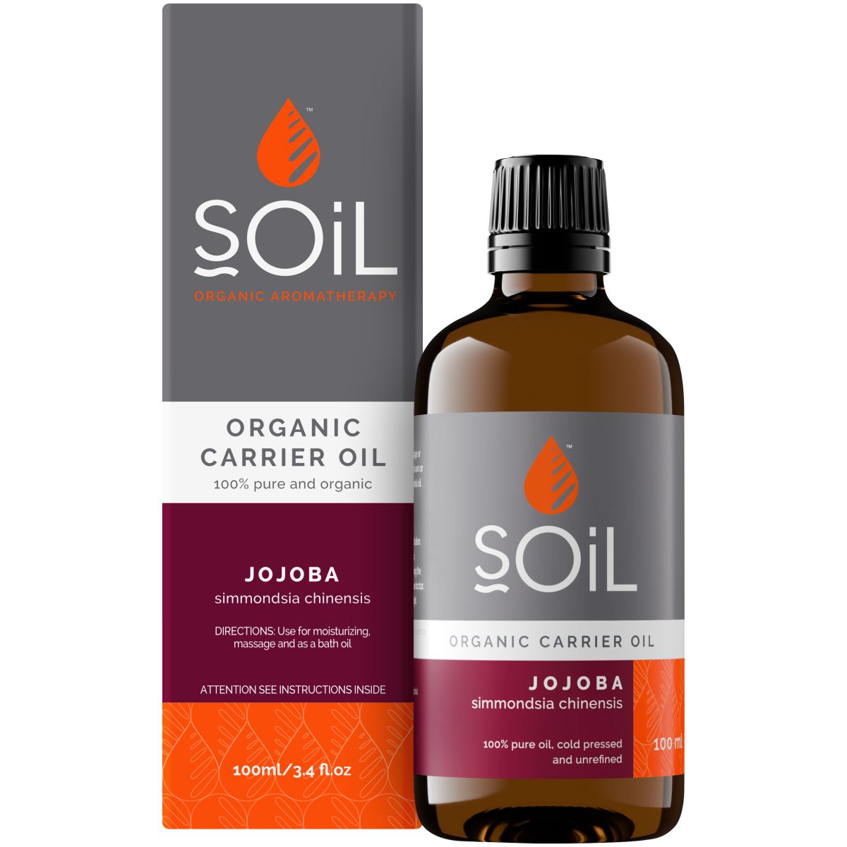 Organic Jojoba Oil (Simmondsia Chenensis) 100ml