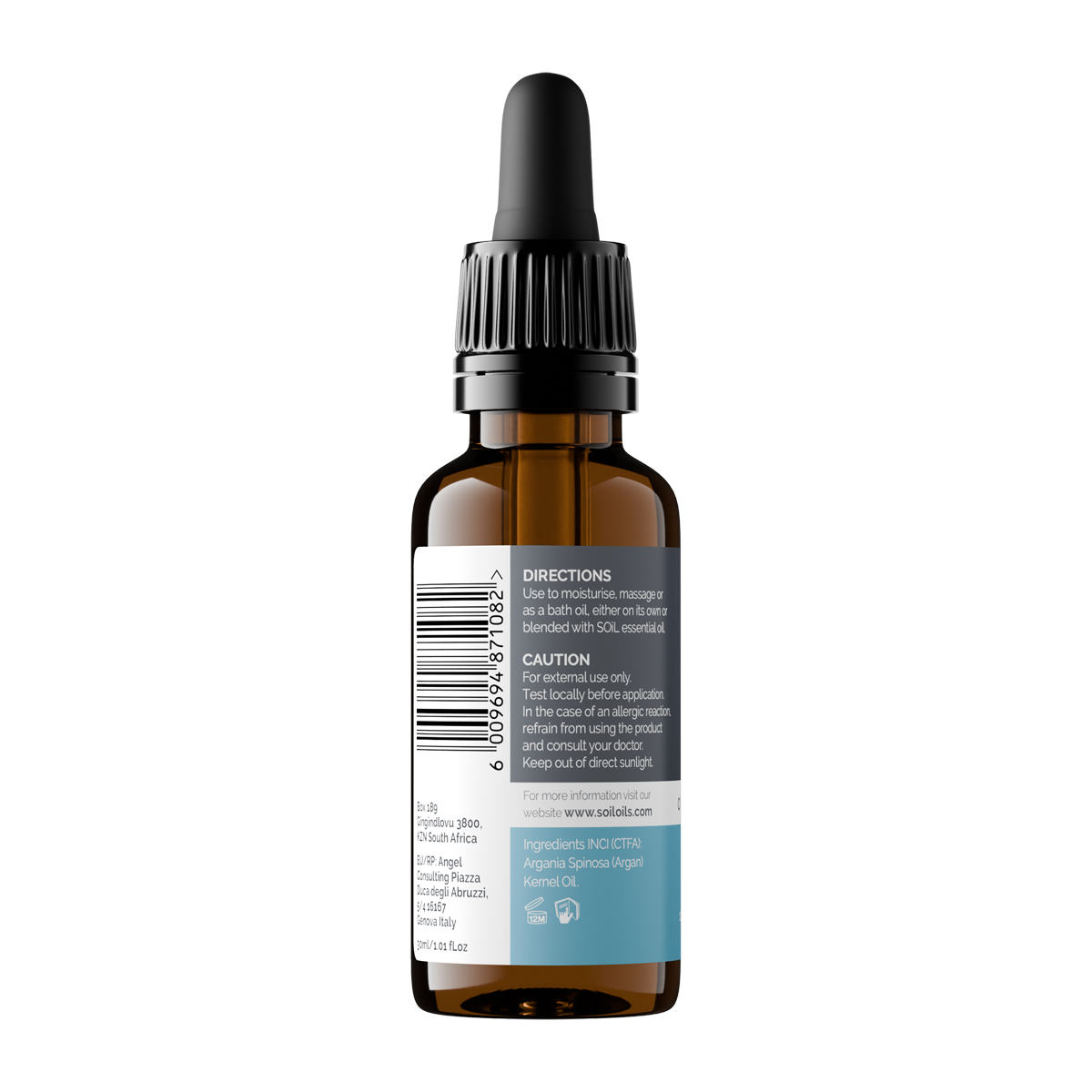 Organic Argan Oil (Argania Spinosa) 30ml