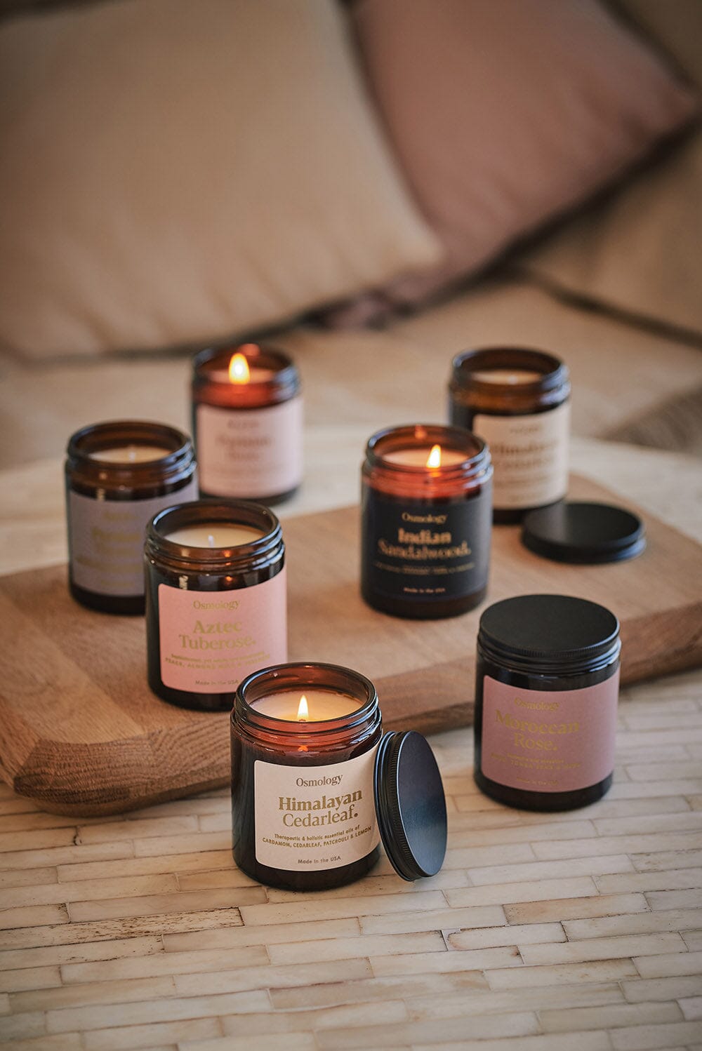 Himalayan Cedarleaf Scented Jar Candle - Cedar Patchouli and Lemon