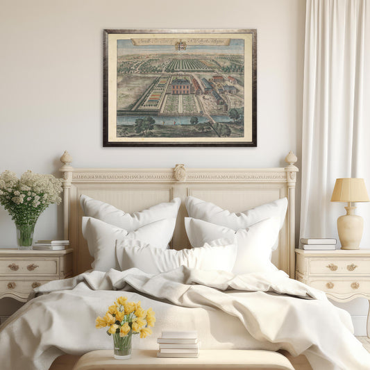 Estate Plan in Silver Frame