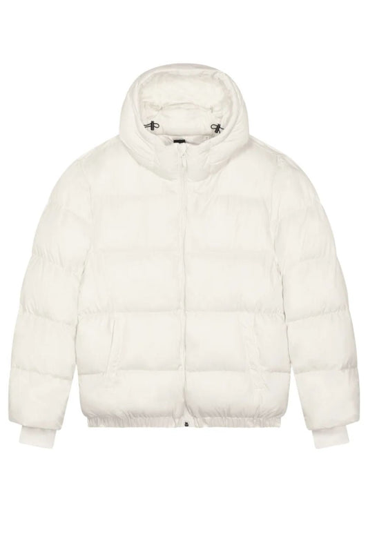 Anorak acolchado materiales reciclados - Blanco