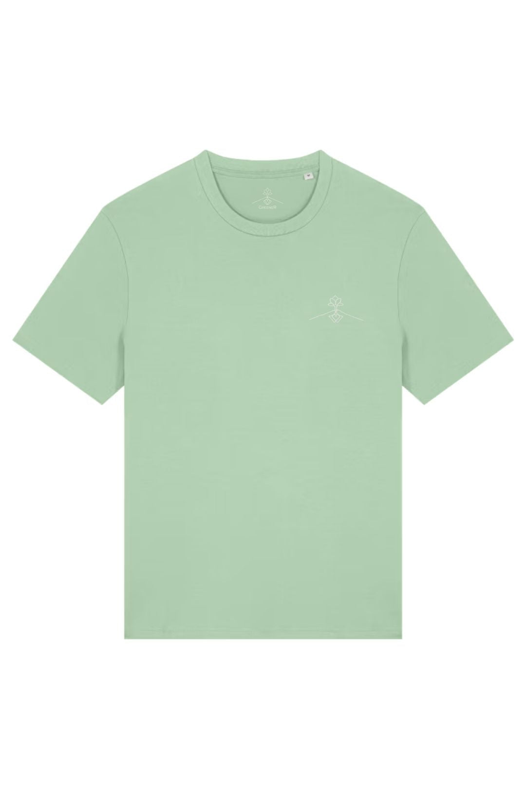 Camiseta algodón orgánico - Jade Profundo