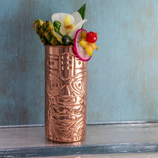 The Legends of Hawaii Copper Tiki Mug ~ Ku ~
