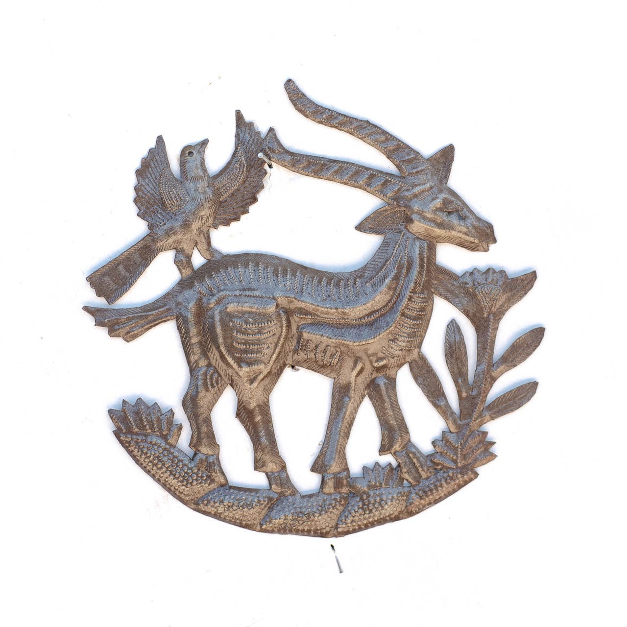 Antelope, Upcycled, Limited Edition Fair Trade 11x12in