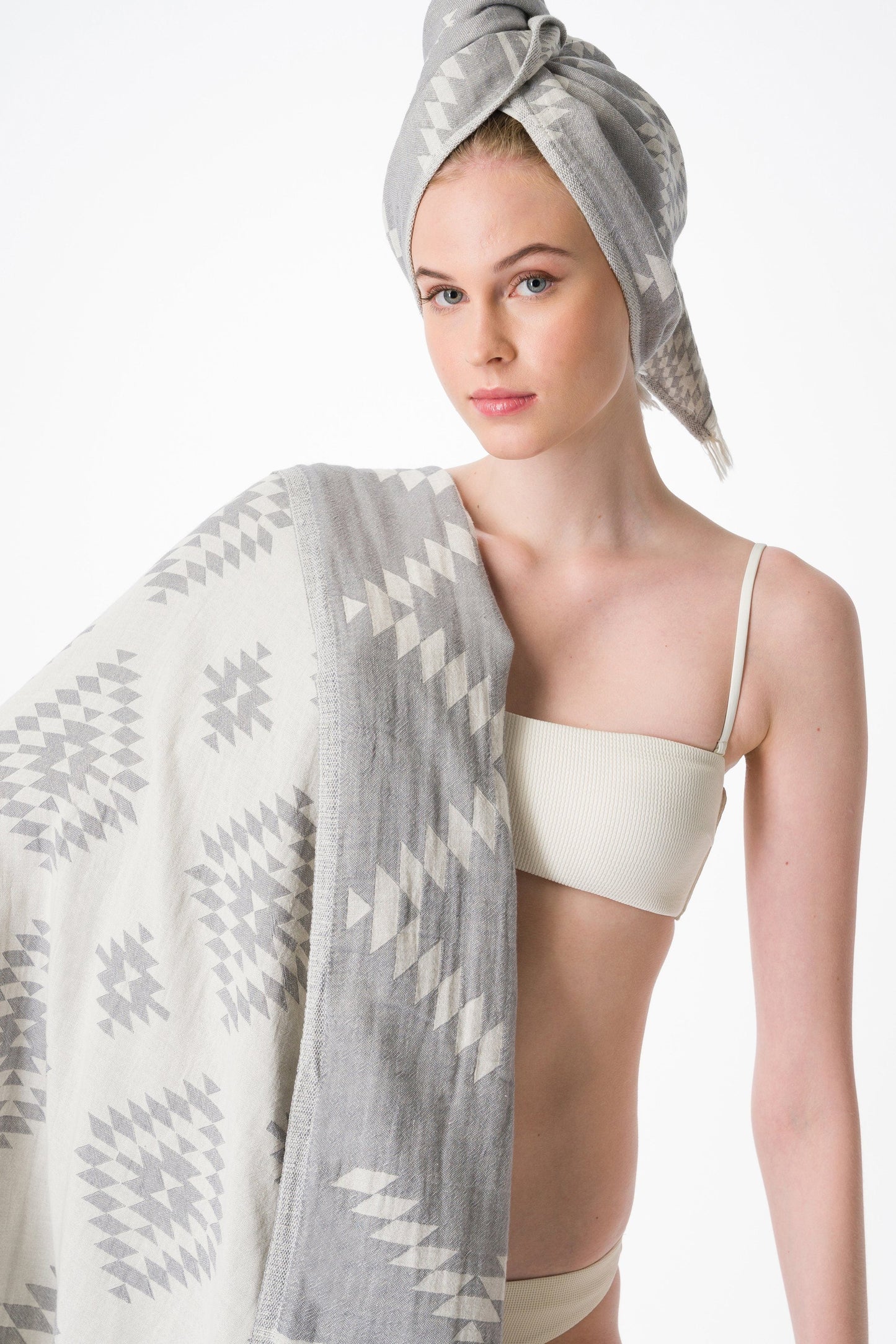 Aztec Turkish Hand / Kitchen Towel Bundle
