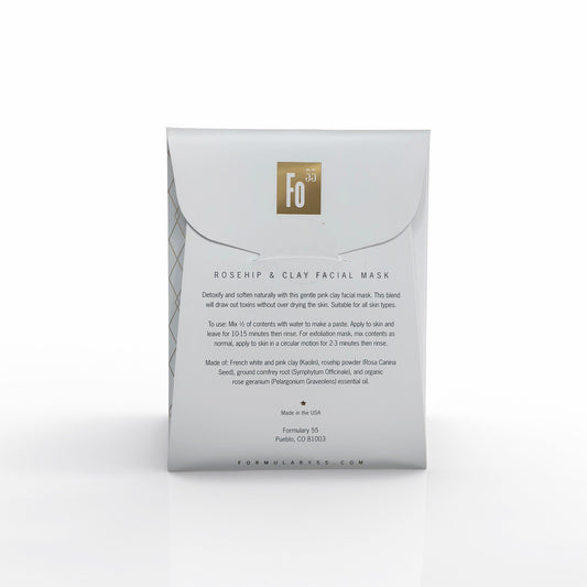 Face Mask Botanical Treatment - ROSEHIP & CLAY