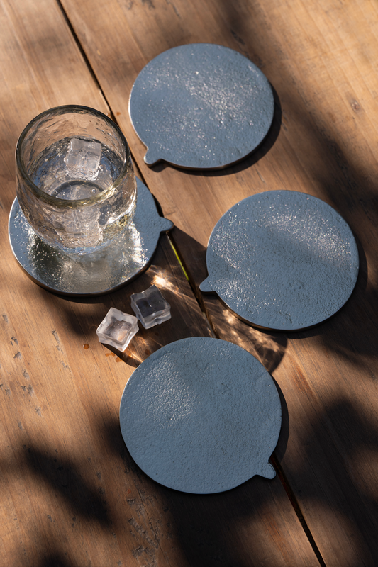 Stinson Nickel Coasters - Set of 6