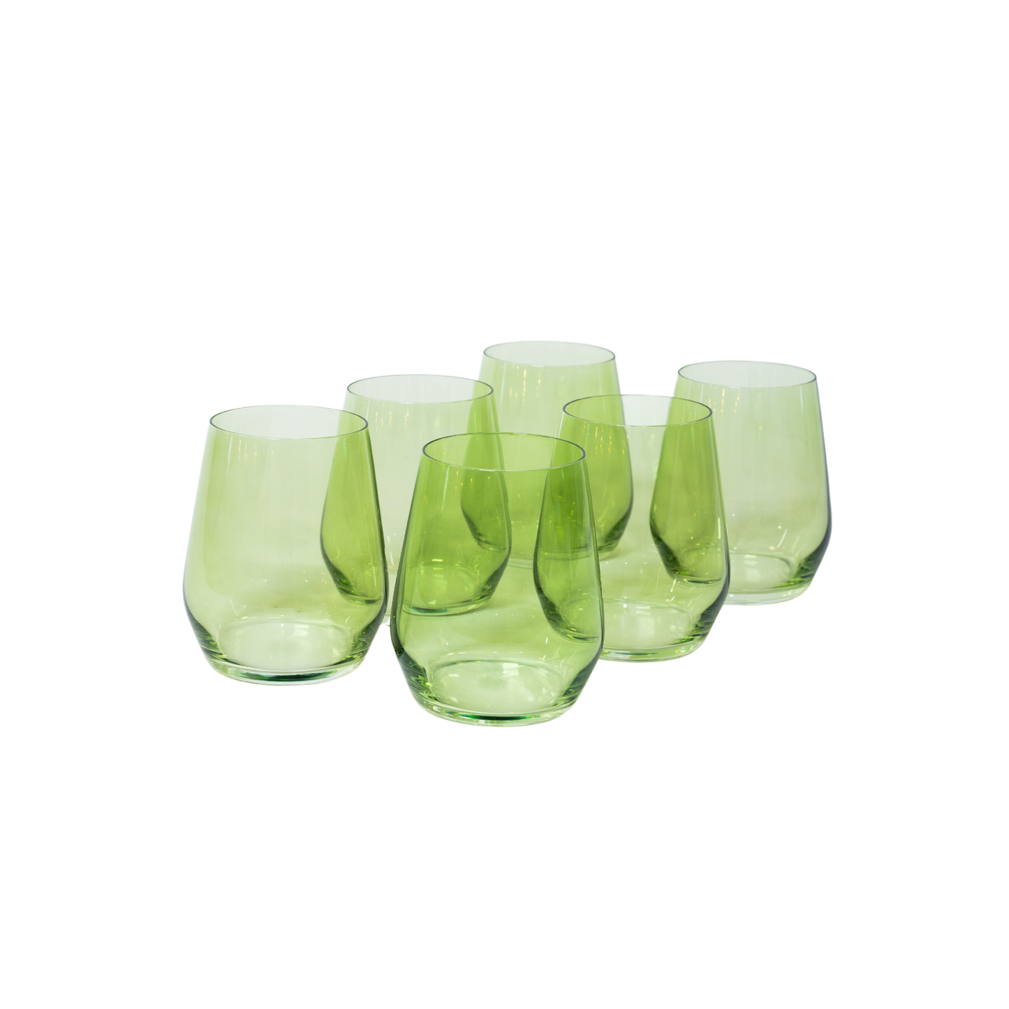 Matcha Green - Colored Wine Glass