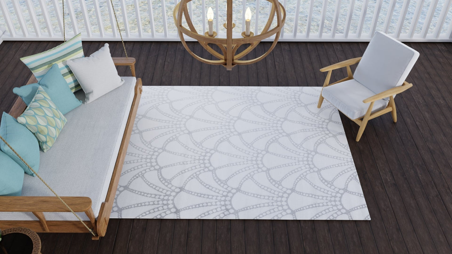 Scallop Stone White