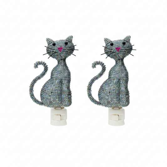 Night Light, Cat (Set of 2)