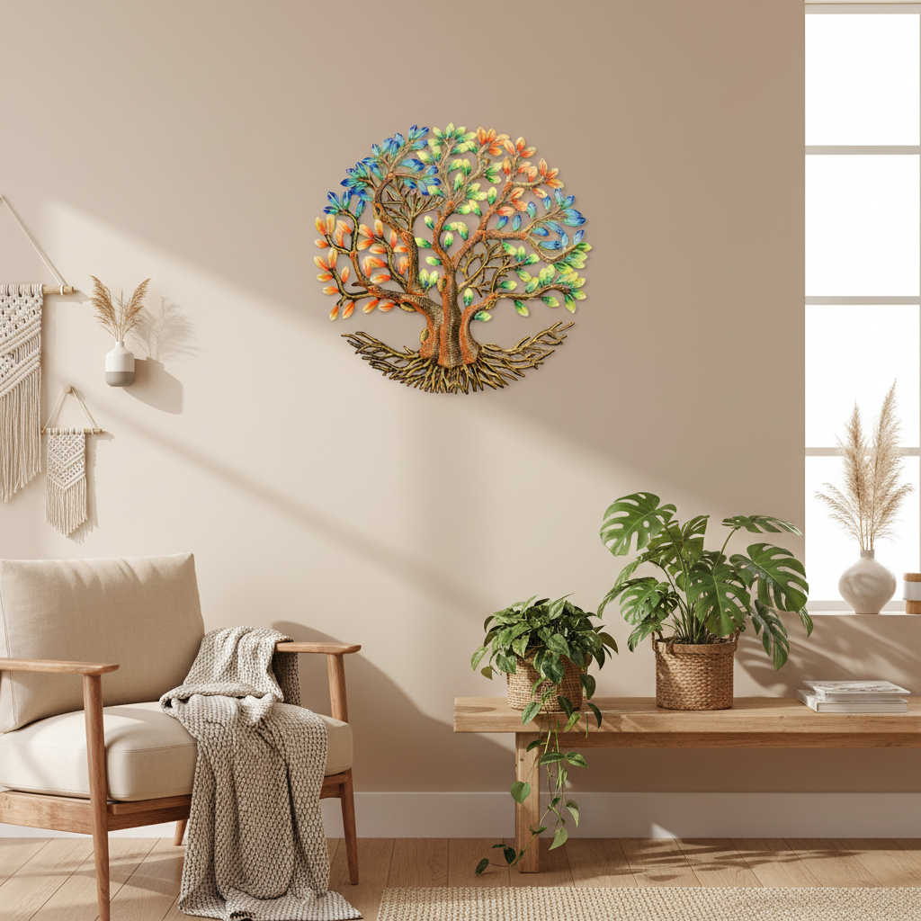 Painted Multicolor Tree