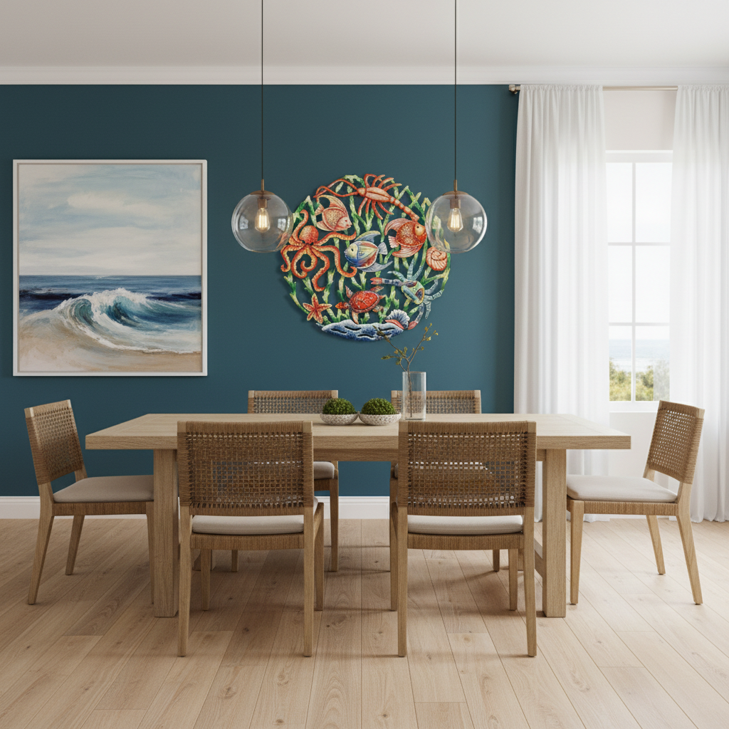 Painted Playmates in the Sea