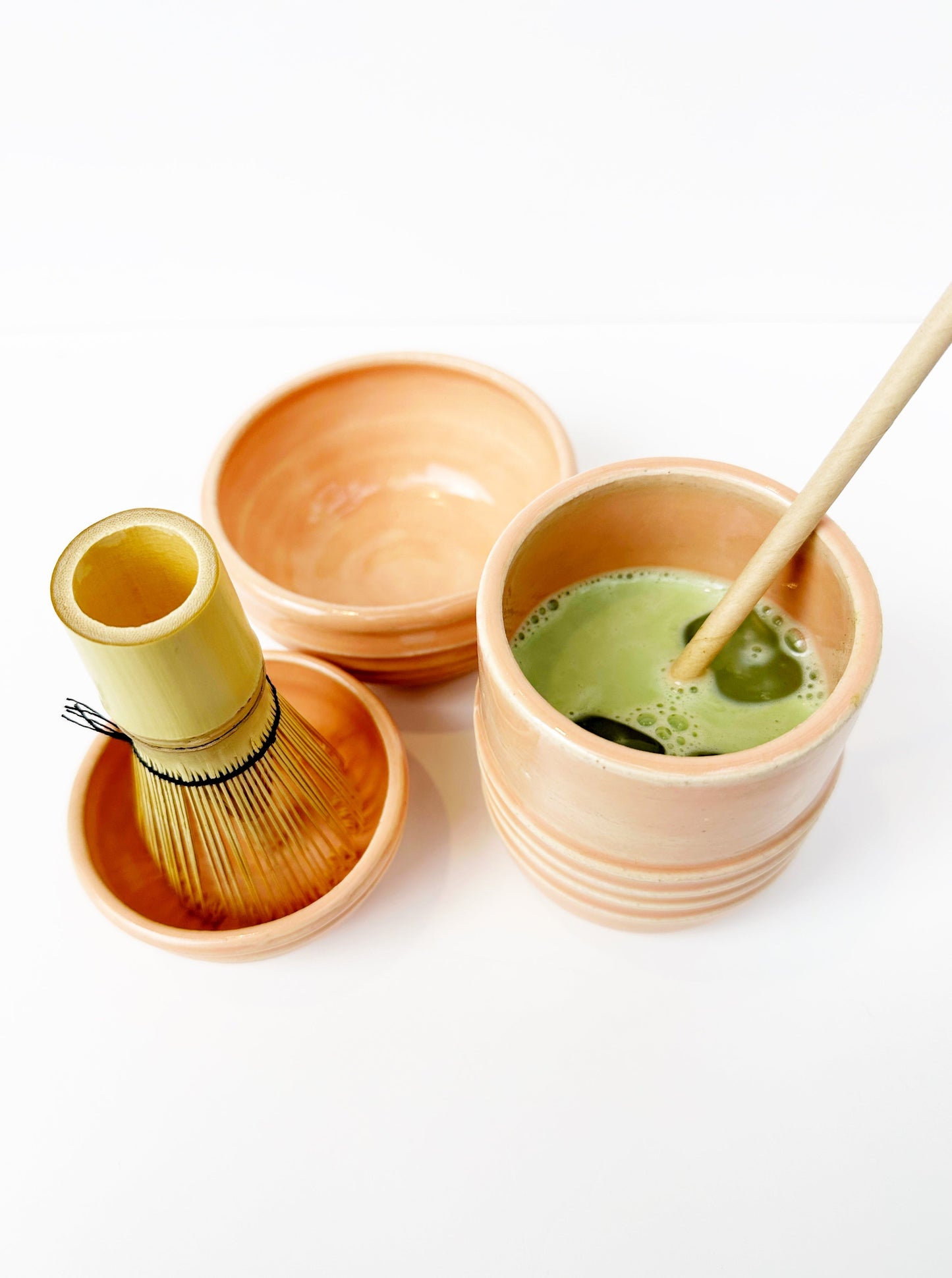 HUNNY MATCHA BOWL+Brush holder mini bowl.