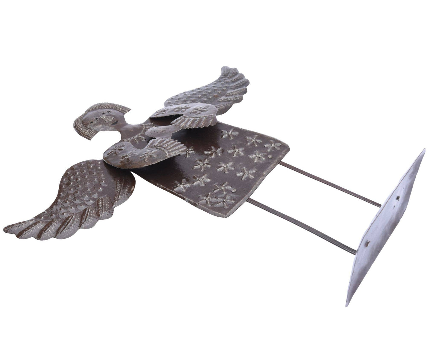 10 Primitive Standing Metal Angels – Handmade Holiday Decor