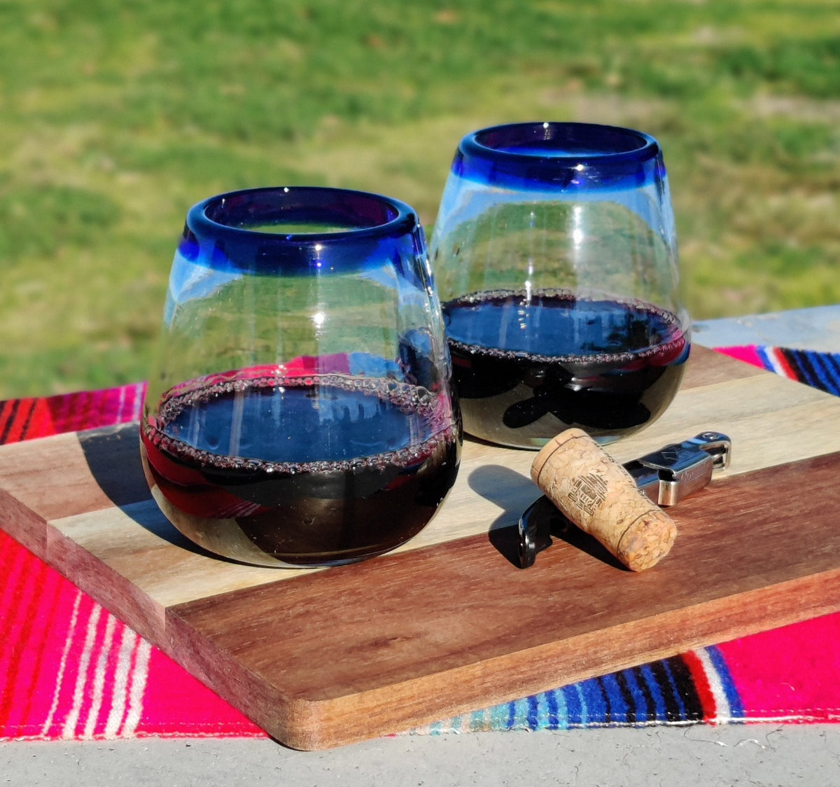 Stemless Wine Glasses - Set of 6