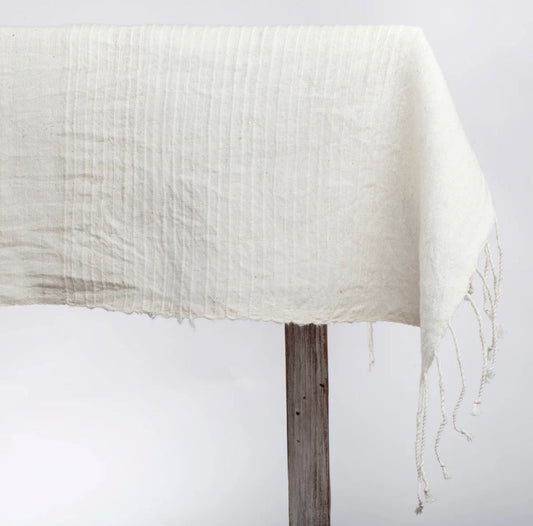 Riviera Cotton Tablecloth 96"