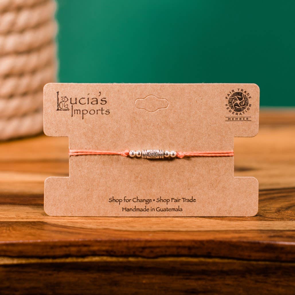 Sun Bead String Bracelet- colors vary