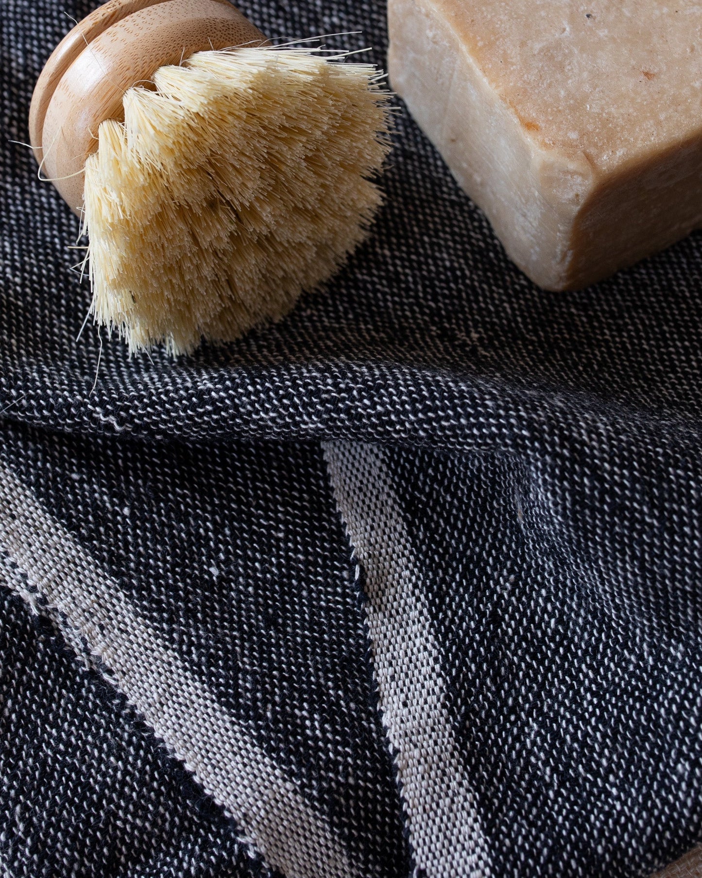 Black Hand Towel