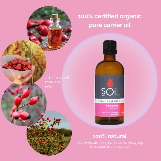 Organic Rosehip Oil (Rosa Canina) 30ml