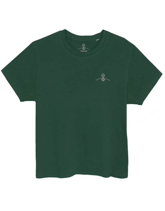 Camiseta orgánica - Verde Mineral
