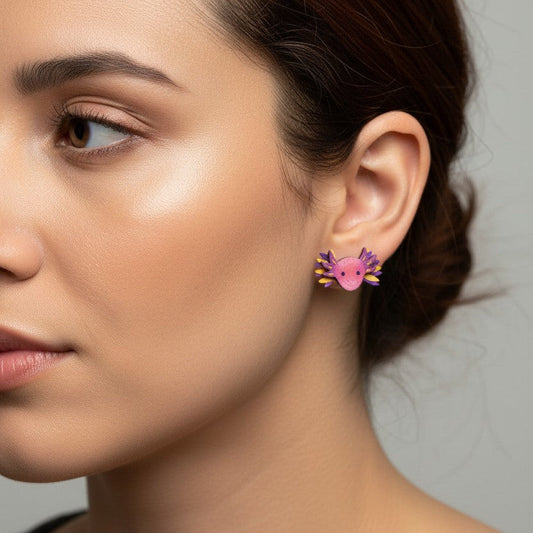 Axolotl Earrings-SM