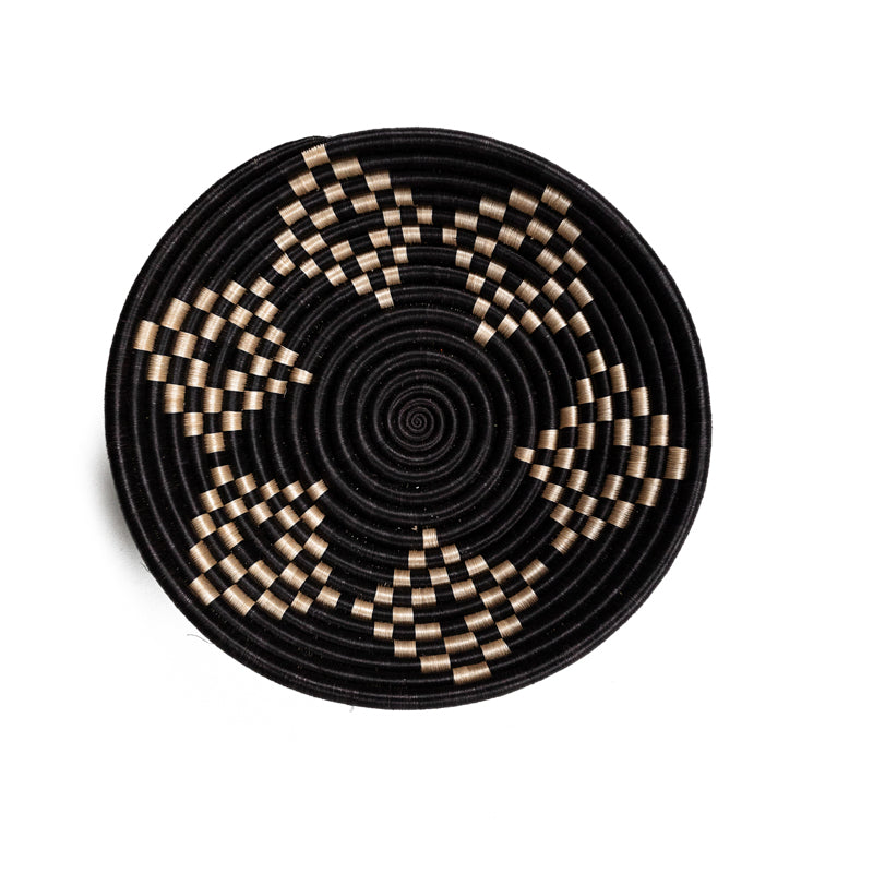 Bariku - Black & Tea Woven Bowls