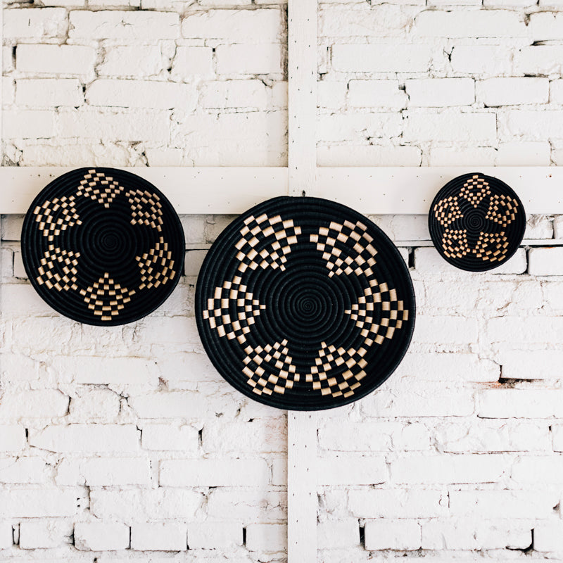 Bariku - Black & Tea Woven Bowls