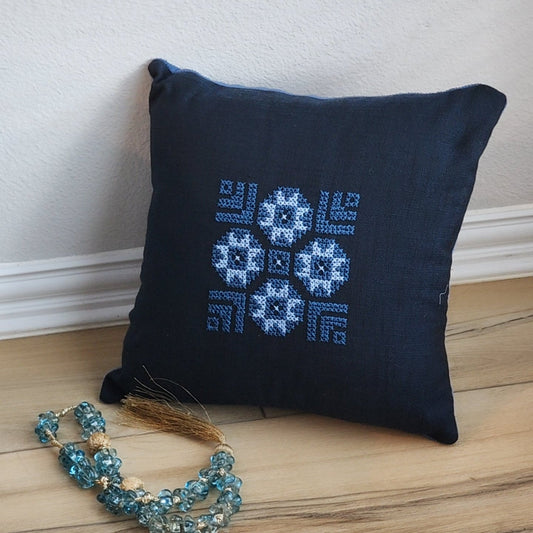 Eyes Pillow Cover - Blue