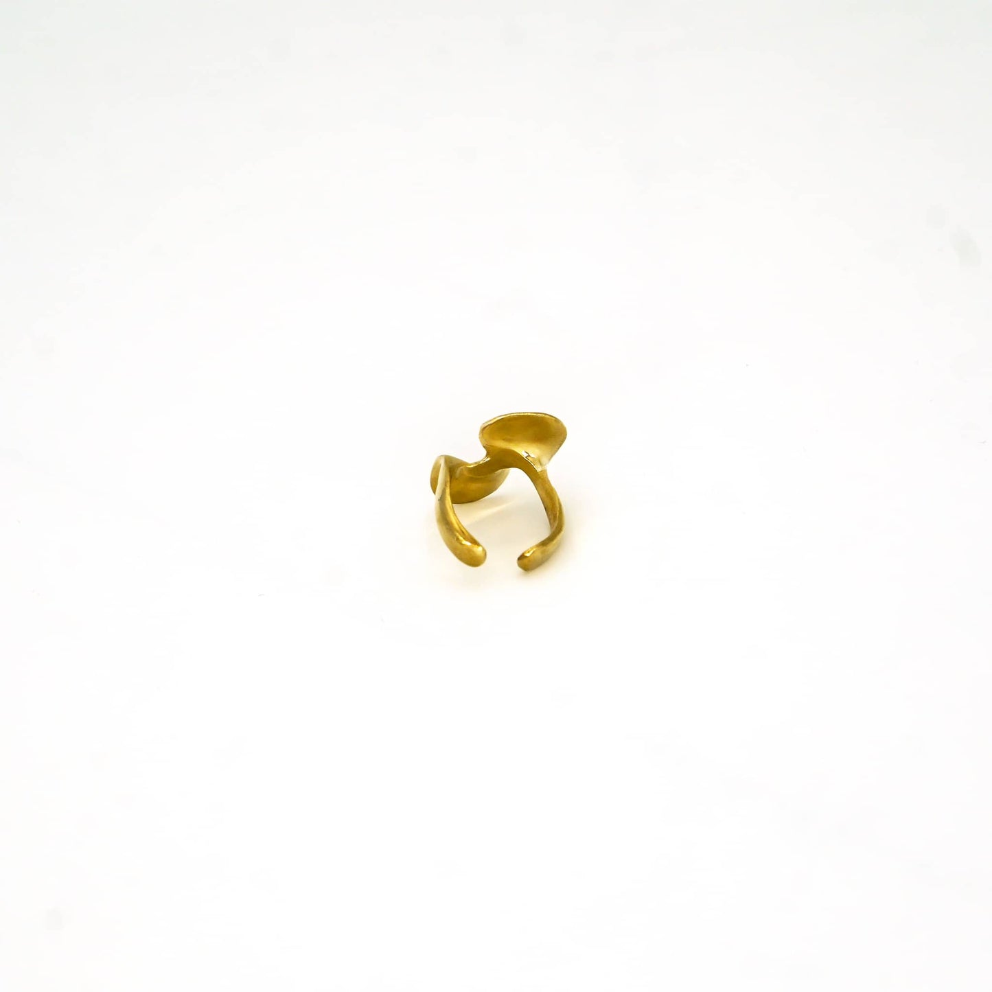 Double Pebble Open Ring | Shanga - EcoDunia