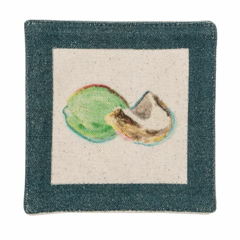 Coconut Lime Coasters - Set Of 2