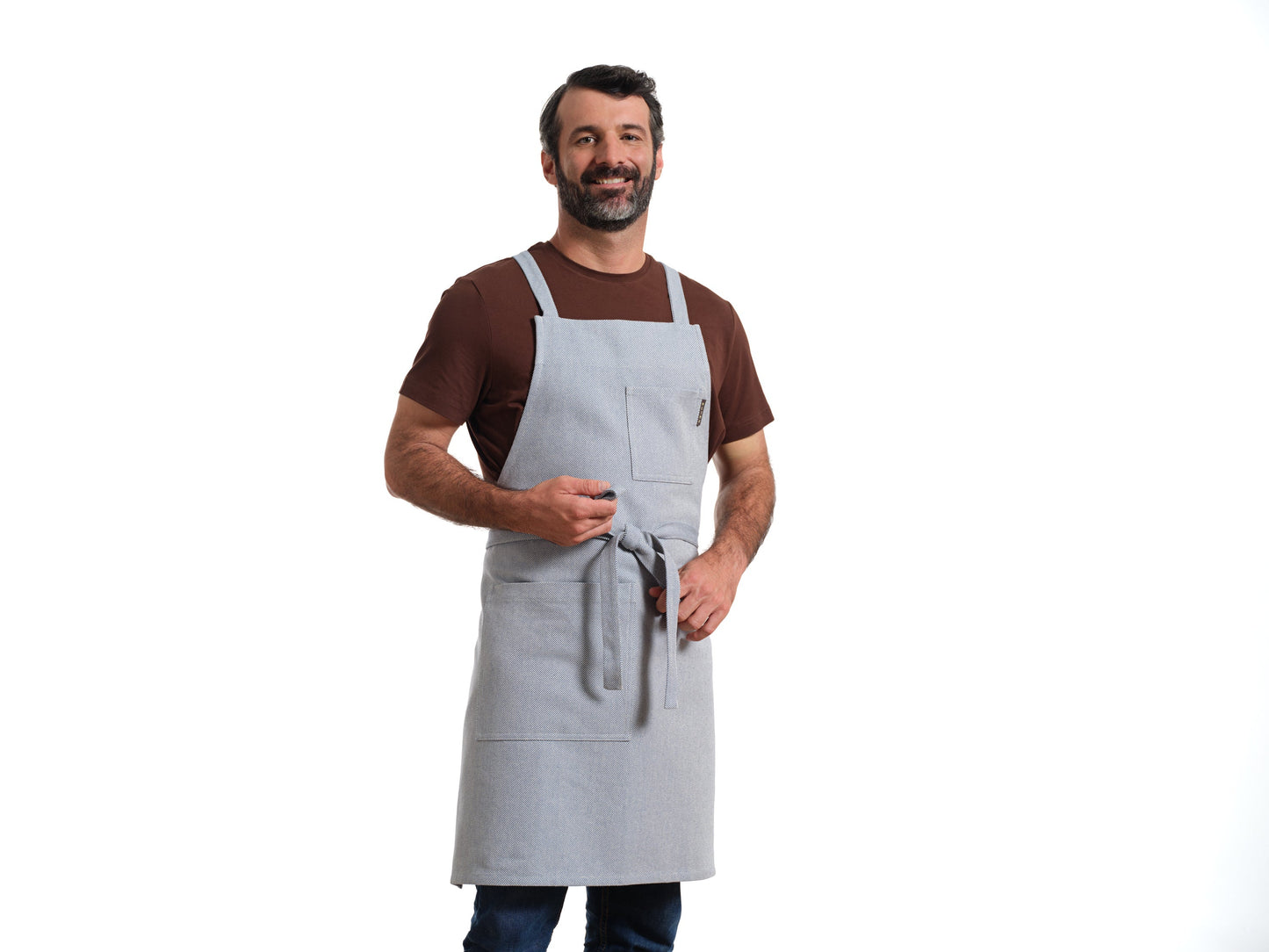 Crossback Apron - Heavy Twill Solid