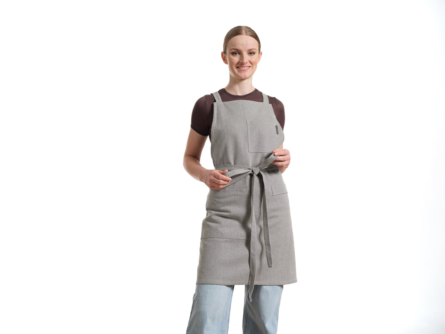 Crossback Apron - Heavy Twill Solid
