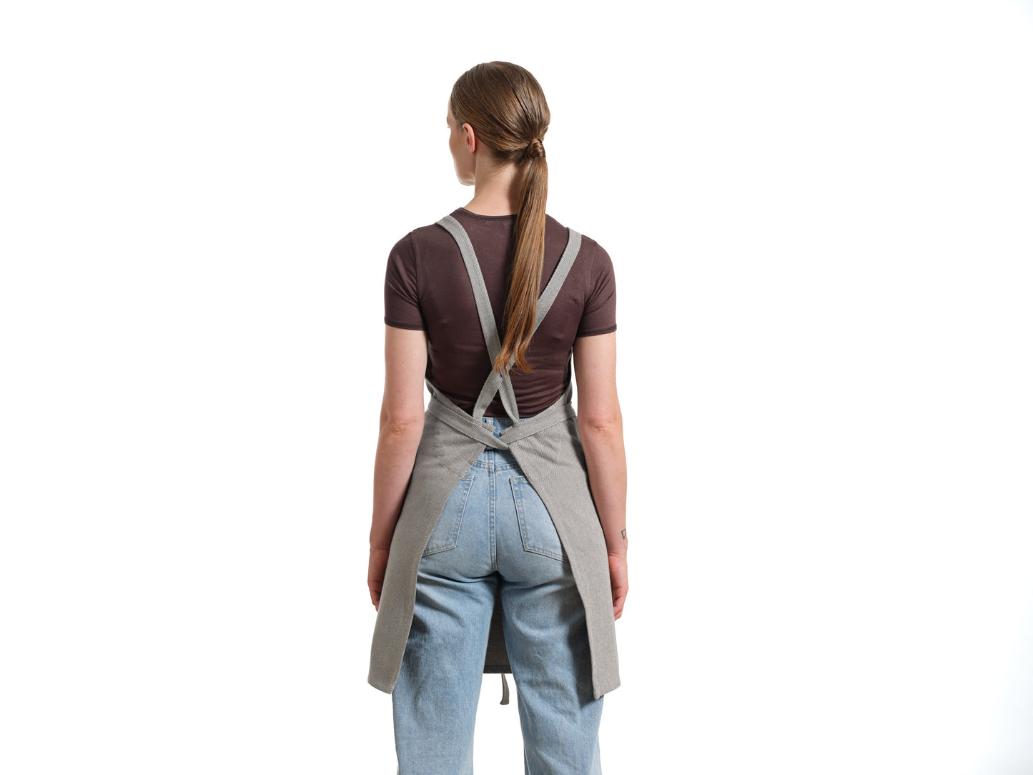 Crossback Apron - Heavy Twill Solid