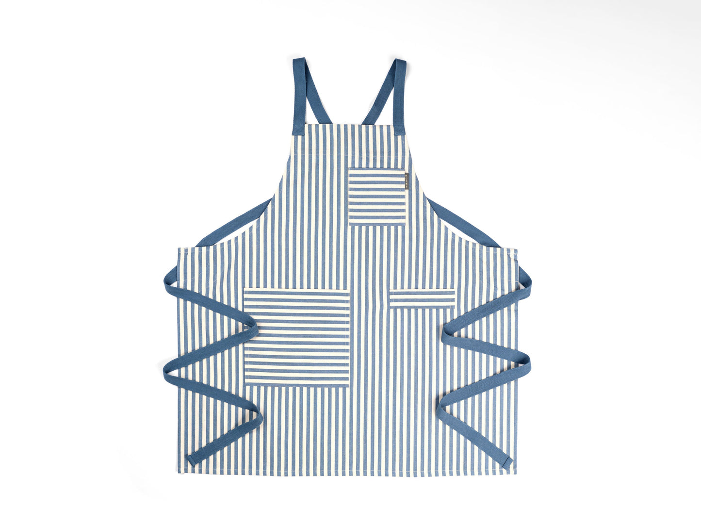Crossback Apron - Twill Striped