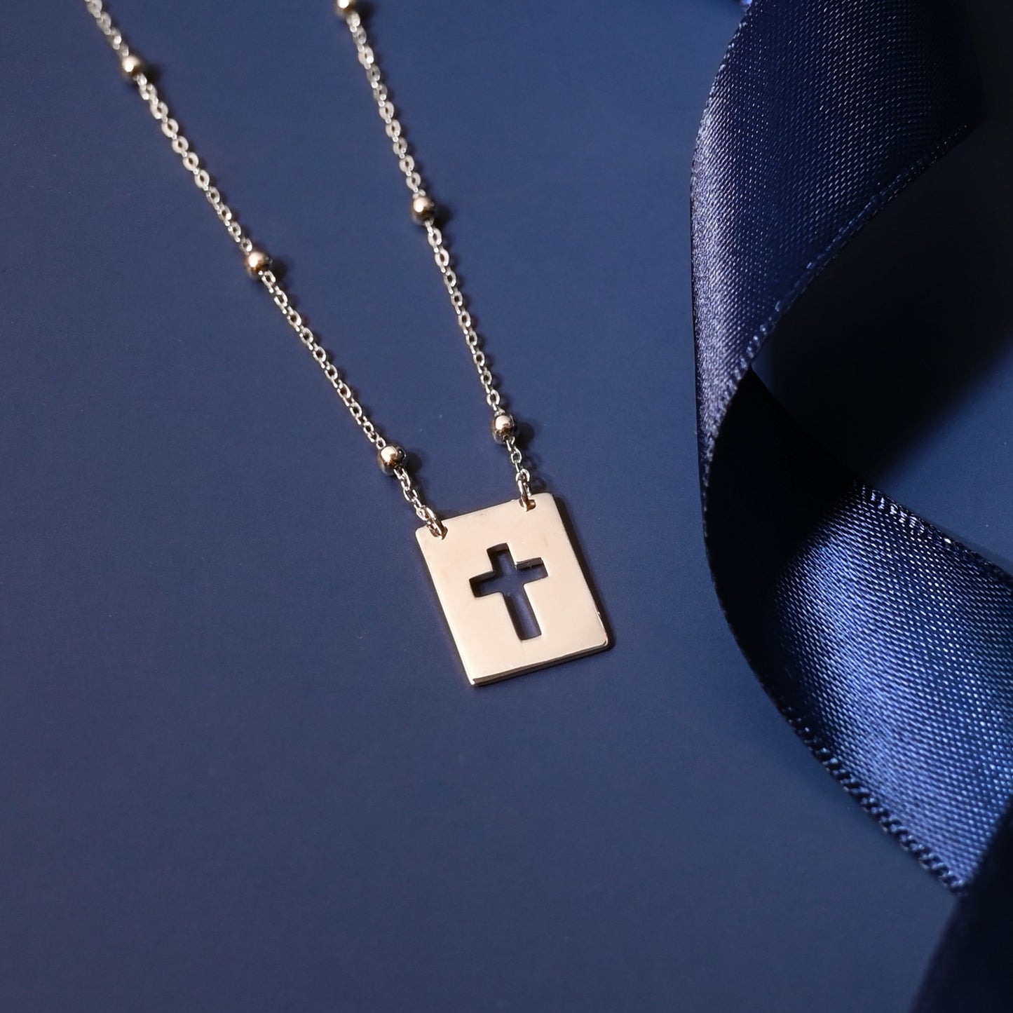 Sanctuary Sterling Silver Cross Necklace