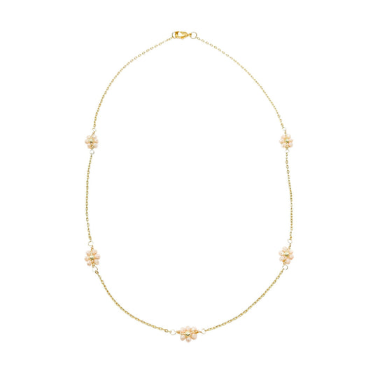 Daisy gold necklace