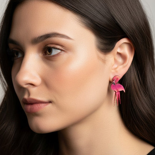 Flamingo Earrings -SM