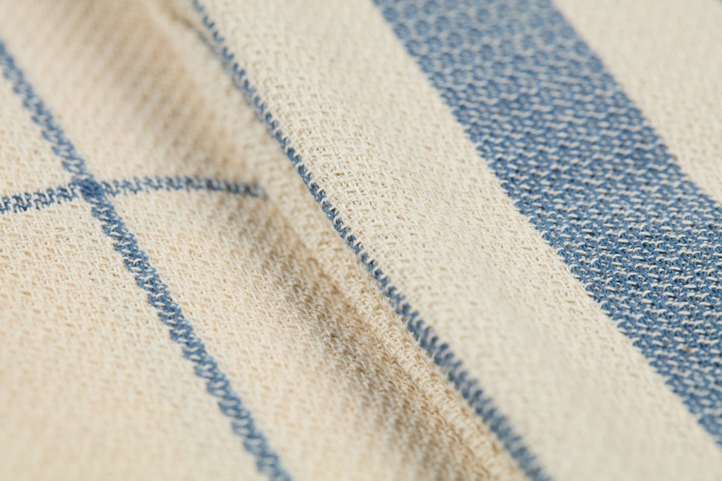 Kitchen Towels, Set of 4 - Cotton Flat Weave Set