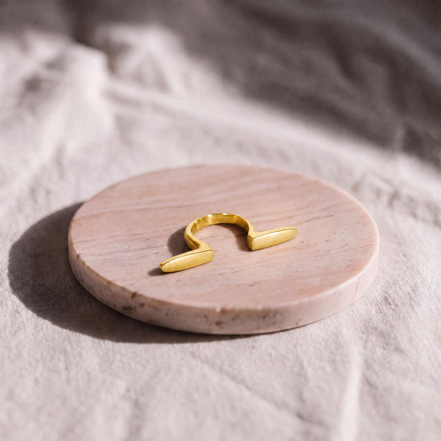 Geometric Open Cuff Ring | Njia - EcoDunia