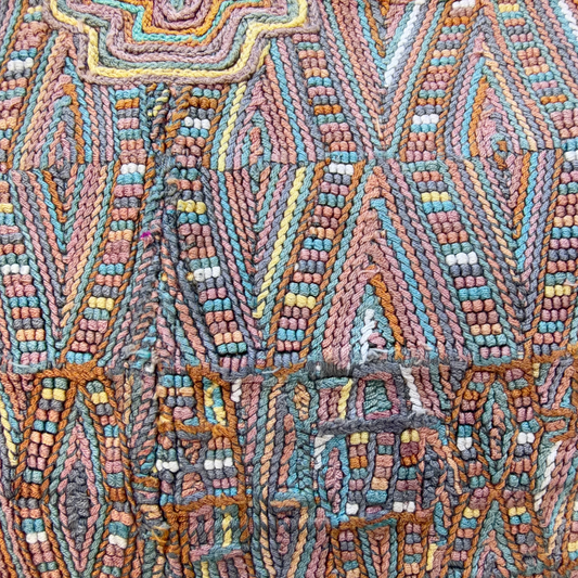 Handmade Vintage Huipil Bucket Bag