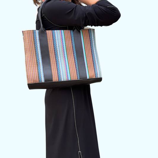 Handmade Vintage Huipil Tote