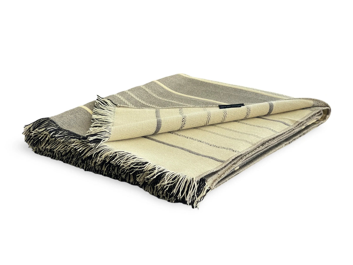 Equinoccio Throw Blanket - Cedar Brown
