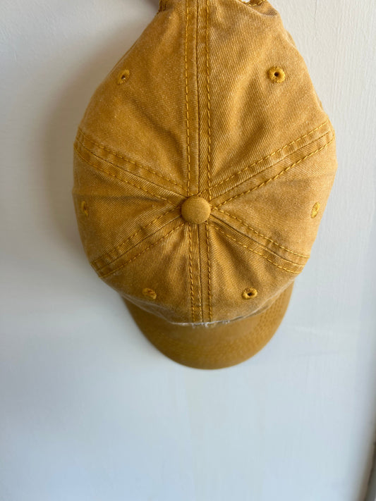 "Not I But We" Yellow Baseball Hat