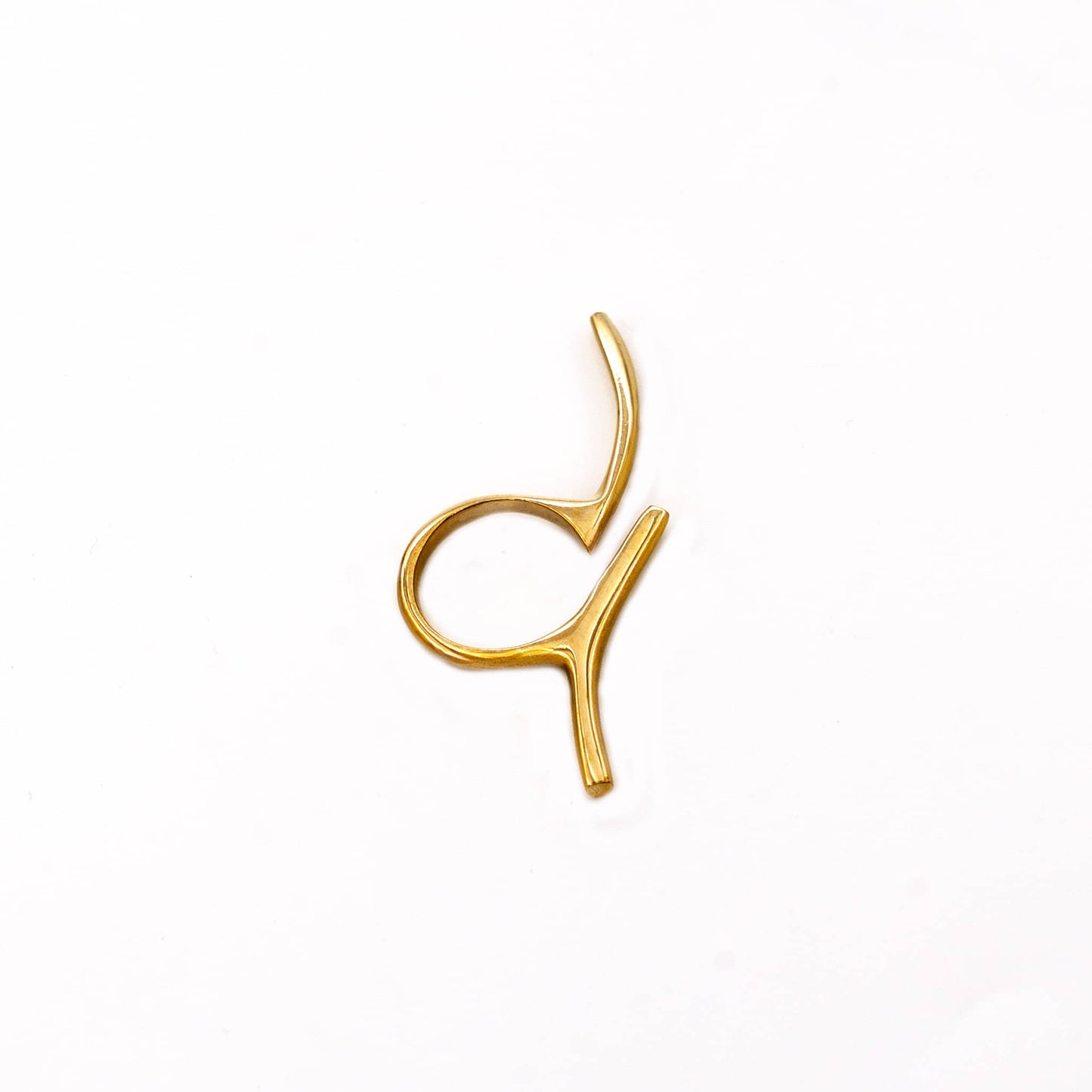 Sculptural Split Stem Ring | Imani