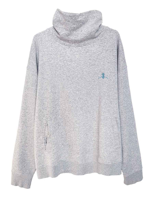 Sudadera orgánica - Gris Jaspeado