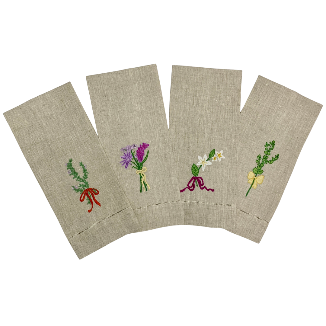 Tea Towels - Bouquet