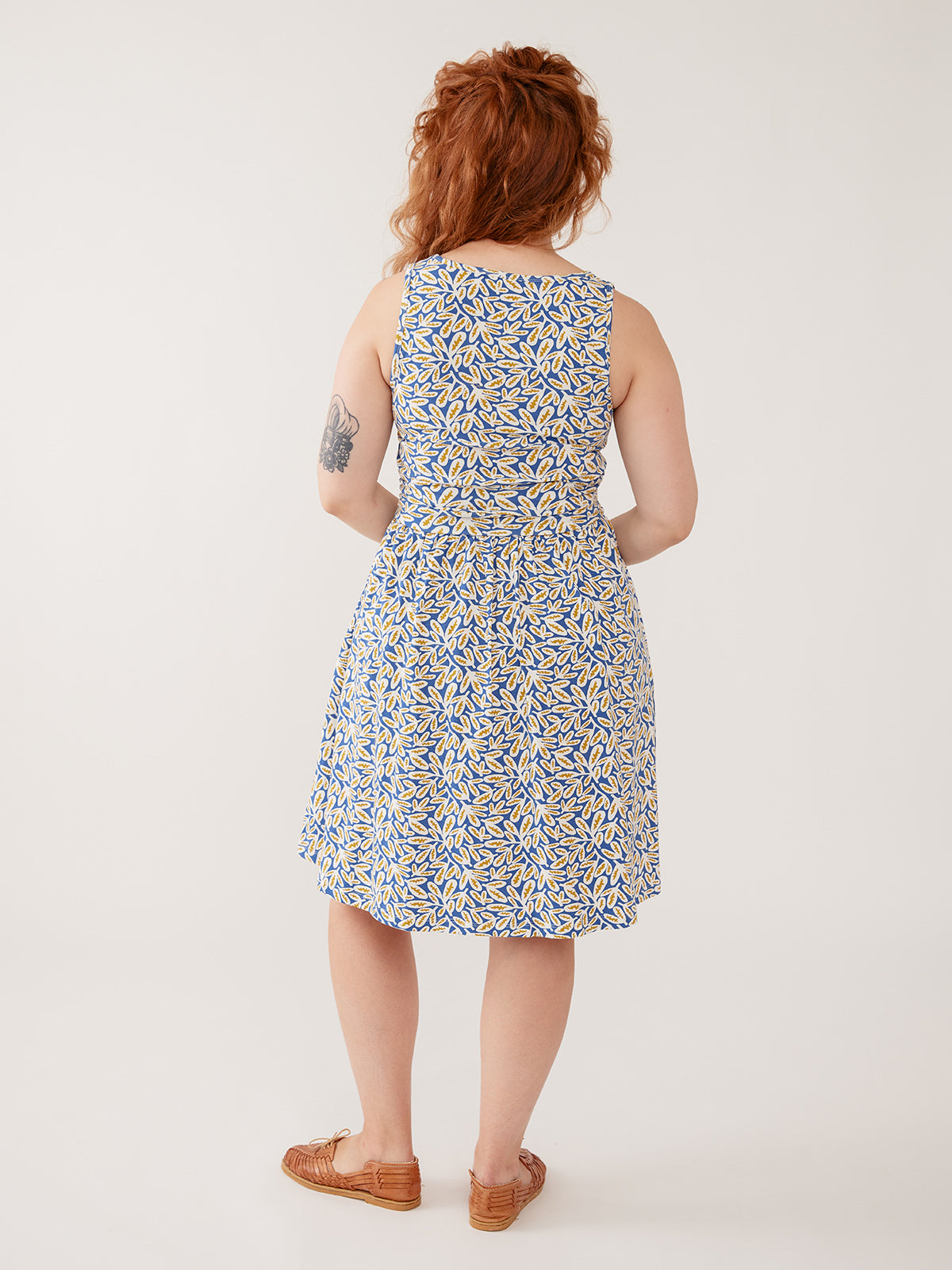 Asheville Dress - Fern Beats Blue