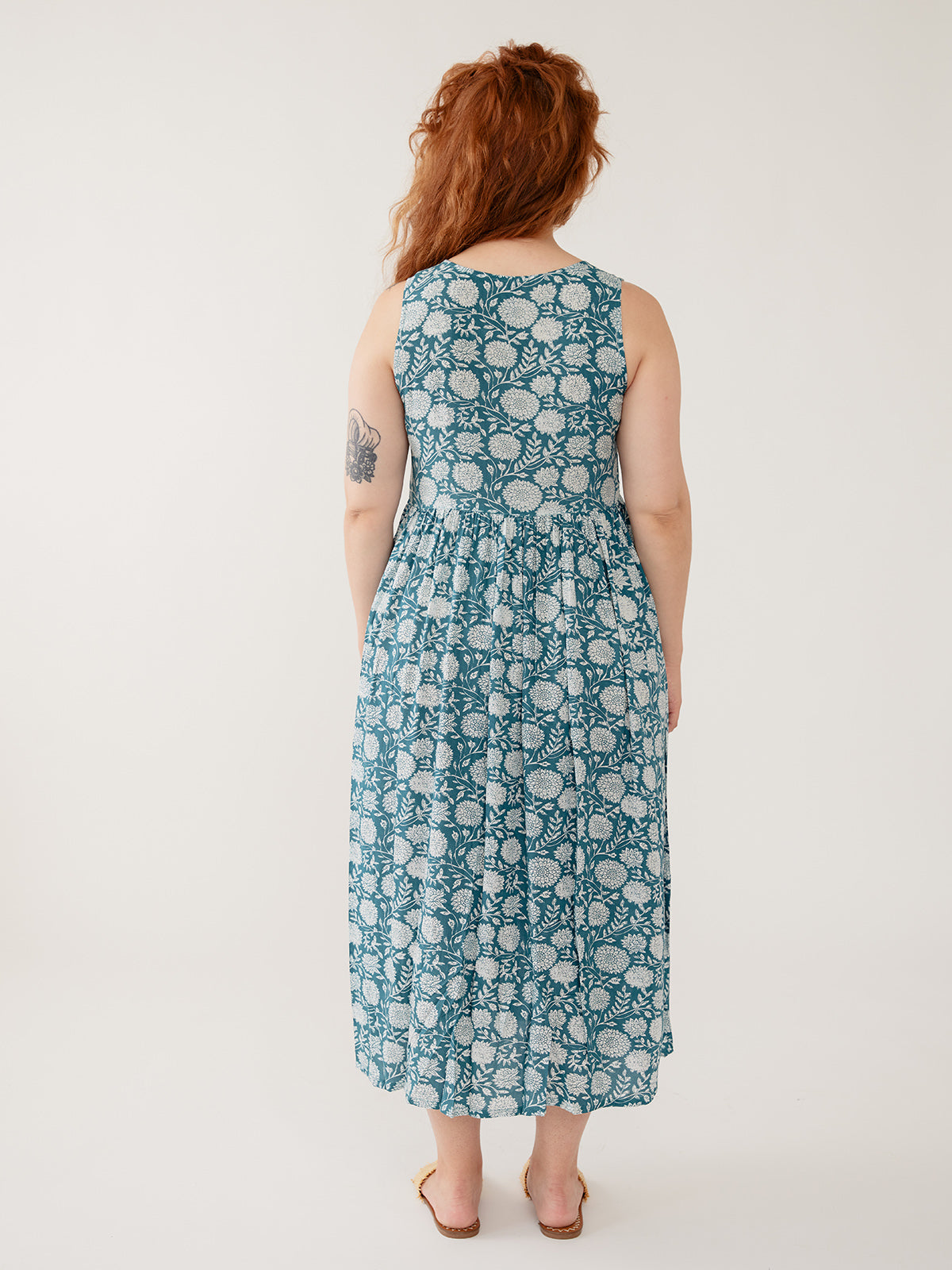 Olivia Dress - Teal Modal